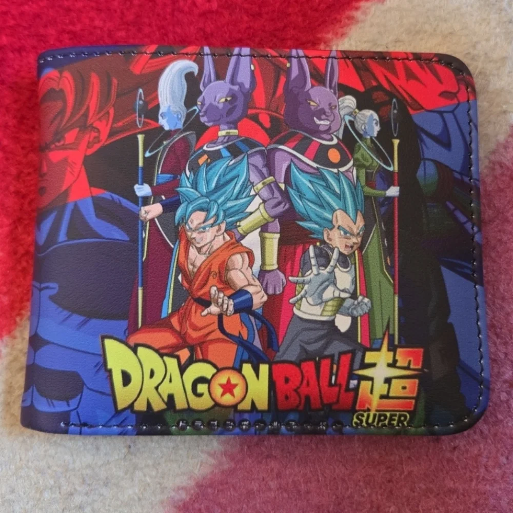 New dragon ball super anime manga leather wallet
